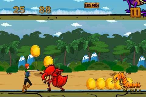 Thugs Vs Bugs Clash With Angry Bug Clans Free screenshot 4