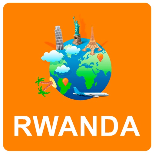 Rwanda Off Vector Map - Vector World icon