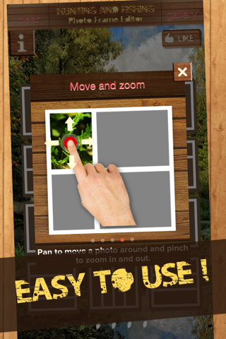 Hunting and Fishing Trophy Frame - Photo Shoot Collage & Editor screenshot 3