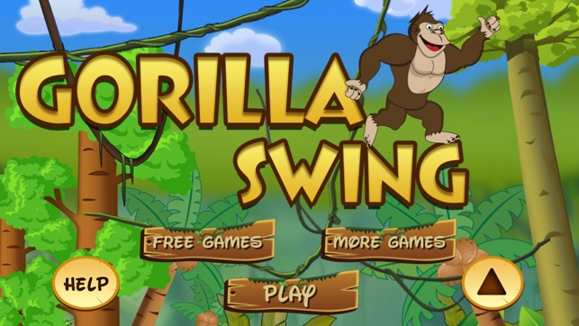 Gorilla King Jungle Swing Free - Fun Physics Game(圖4)-速報App