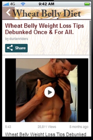 GreatApp - for Wheat Belly Diet Edition:Lose the Wheat,Lose the Weight,Back to Health+ screenshot 3