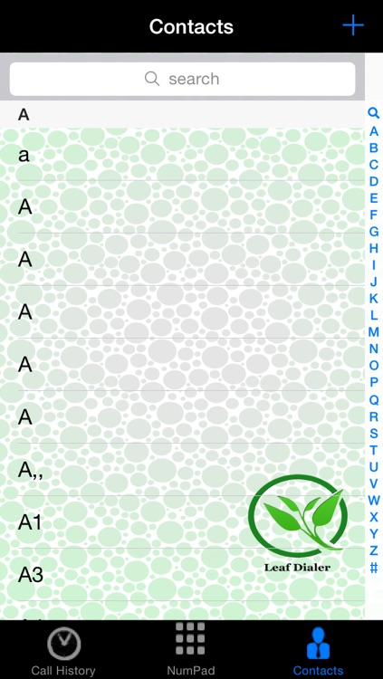 Leaf Dialer