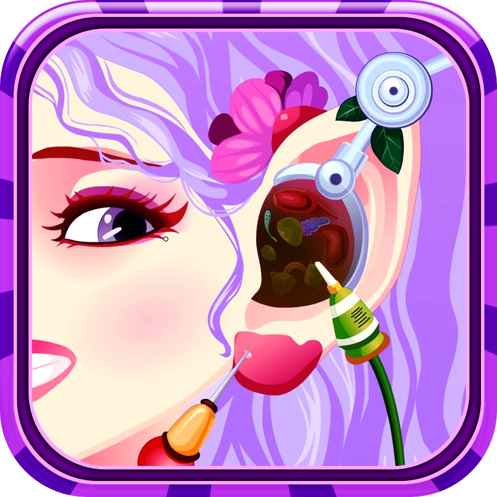 Fairy ear doctor game - Doctor and hospital game icon
