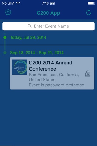 2014 C200 Annual Conference screenshot 2
