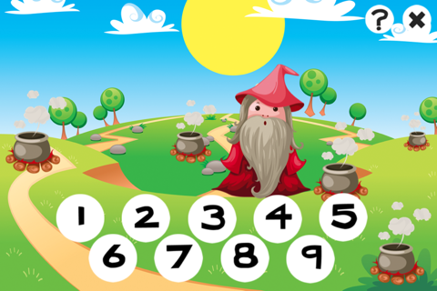 A Fairy Tale Learning Game for Children: learn with princess, wizard, knight & horse screenshot 3