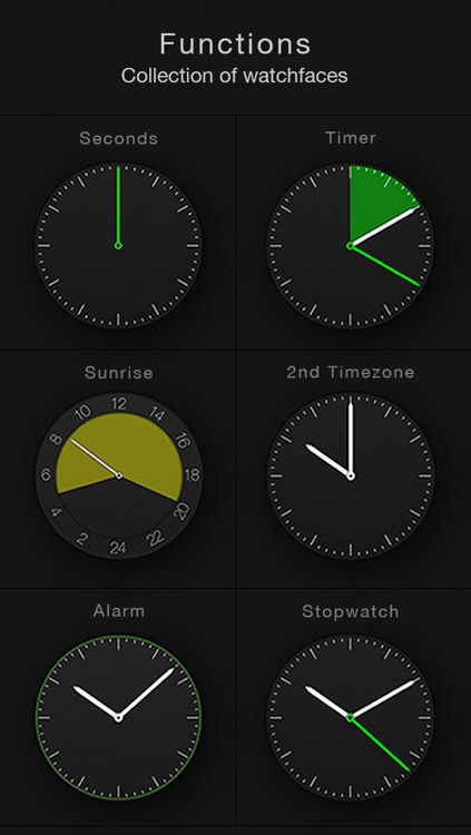 Circles - Smartwatch Face and Alarm Clock screenshot-3