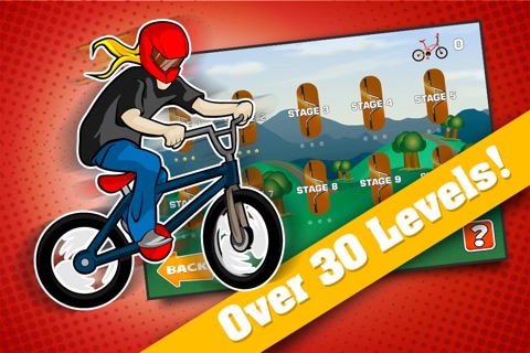 BMX Trick Mania Free - Top Bike Stunts Racing Game screenshot 2