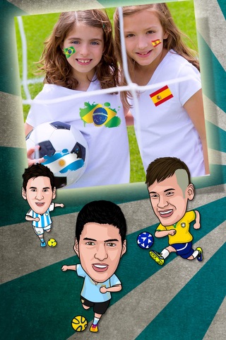 Insta Football Camera : Ultimate Photo Soccer Player Fantasy Sticker screenshot 2
