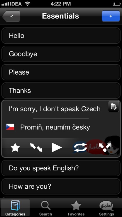 Lingopal Czech LITE - talking phrasebook