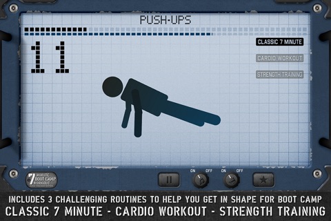 7 Minute Boot Camp Workout - Basic Training Edition screenshot 3