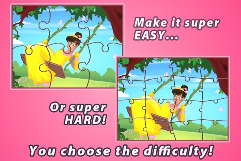Kids Puzzles: Princess Pony and the Ballerina Fairies Animated Jigsaw Puzzle for Kids! screenshot 2