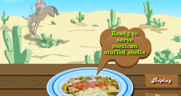 Mexican shells - cooking game screenshot-3