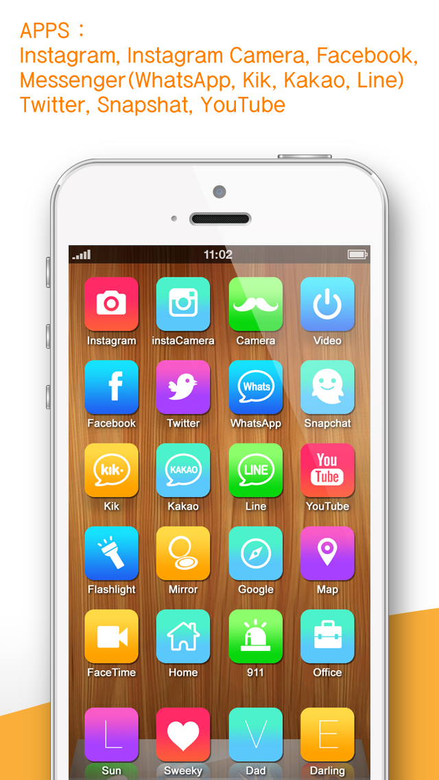 One Touch Call Apps Home Screen Shortcut Icon ( Ifavorite Pro review screenshots