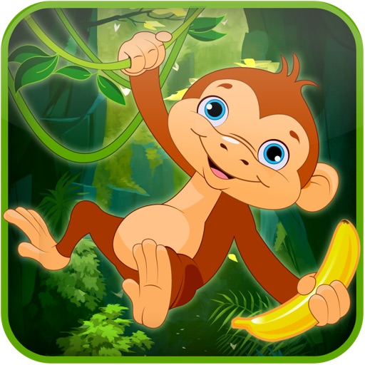 Monkey Madness Chase - Fast Tree Jungle Climbing Adventure Free icon