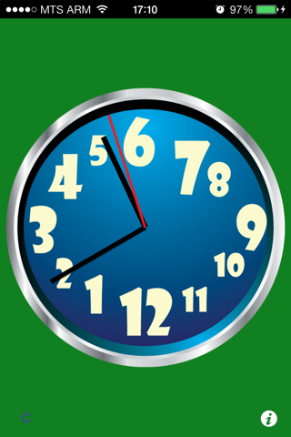 Reversed Reverse Clock (Customizable) screenshot 3