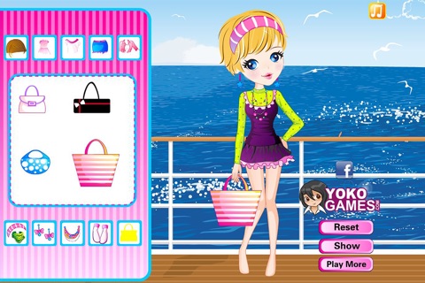 Adorable pink princess dress up screenshot 3