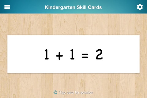 Kindergarten Skill Cards screenshot 3