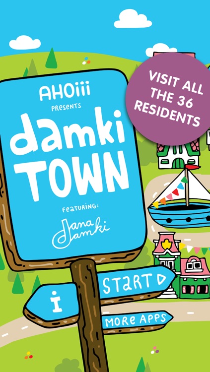 Damki Town – Colouring Book