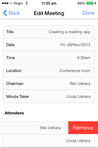 Meeting minutes maker - Create and share minutes, agendas, notes, tasks screenshot 4