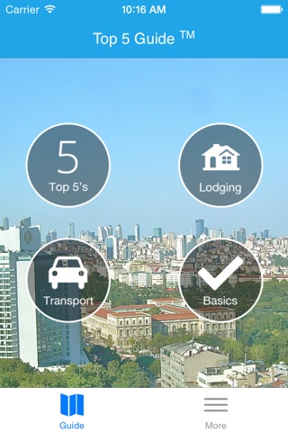 Top5 Istanbul - Free Travel Guide and Map screenshot 2