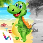 Dinosaurs Scratch & Paint Color Games