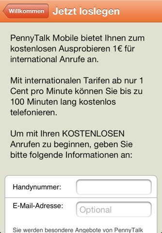 PennyTalk Mobile screenshot 3