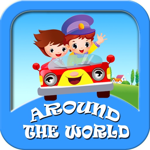 Around the world for Kids icon