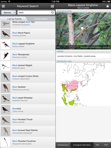 Birds of Korea LITE for iPad screenshot 3