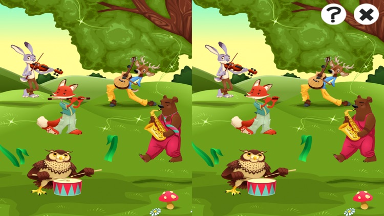 Animal game for children age 2-5: Get to know the animals of the forest with music screenshot-4