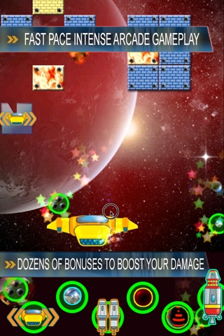 Brick Breaker Journey through Space screenshot 2