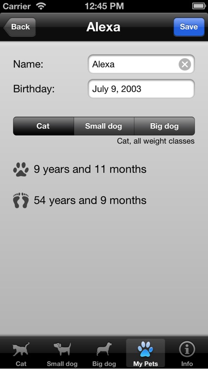 Cat&Dog Age Calculator screenshot-4