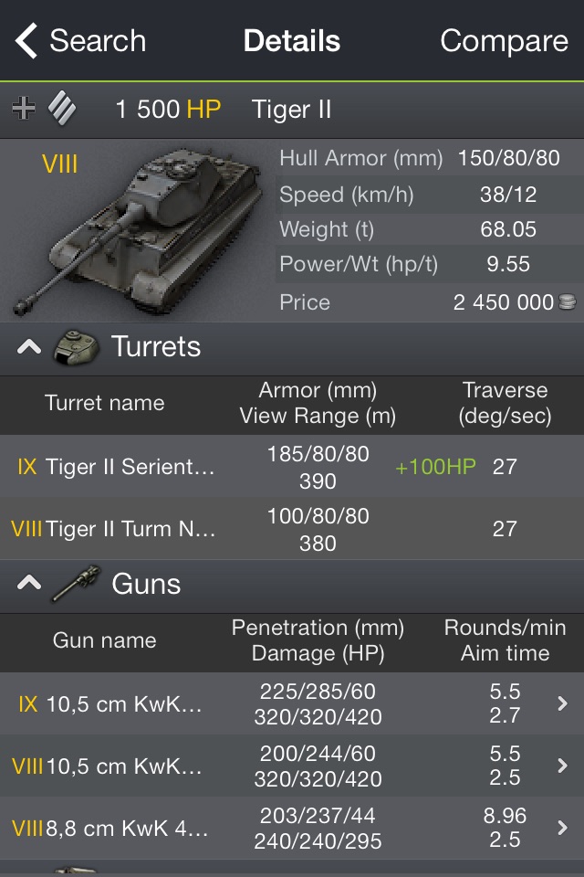 WOTLibrary for World of Tanks screenshot 3