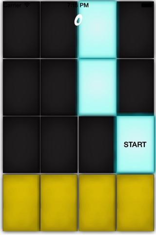Glowing Piano Tiles (Don't Tap The Black Tiles) screenshot 4