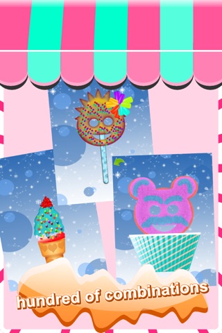 Frozen Dessert Ice Cream Maker: Play Make & Cook Snow Cone, Sundae, Ice Pops Free Game screenshot 4