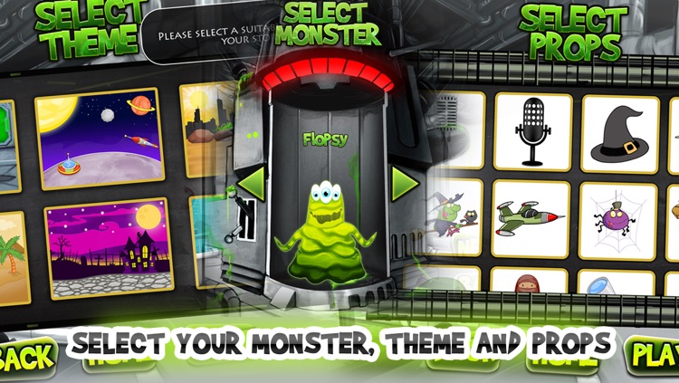 Junior Monster Story - Free Cartoon Movie Maker