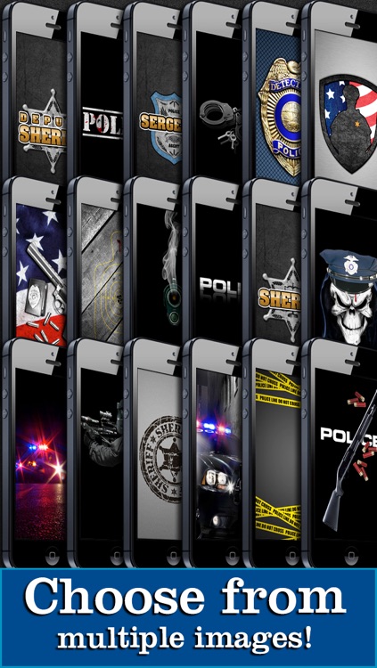 Police Themes! Backgrounds, Wallpaper, & Lock Screens screenshot-4