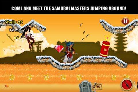Samurai Jumper - Fight and Jump in Japan screenshot 3