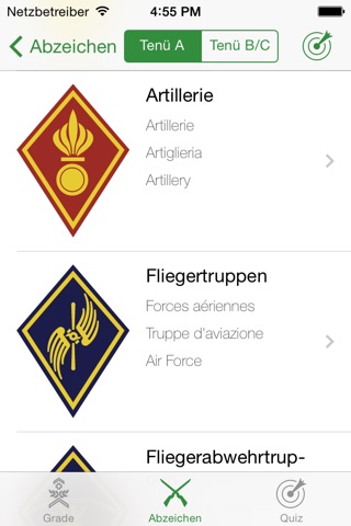 Abzeichen der Schweizer Armee screenshot 3