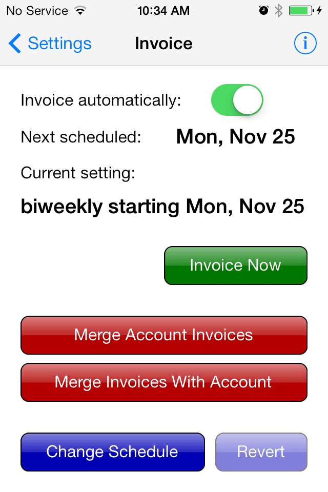 HourBill - fast time + expense management, timesheet and billing screenshot 4