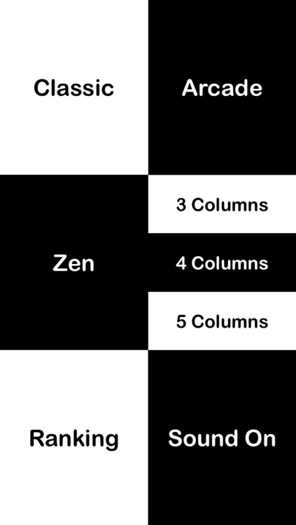 Tap Black Tiles, Avoid White Tiles