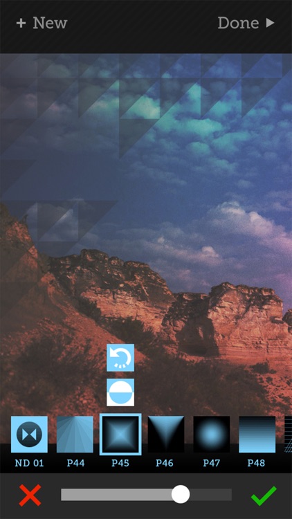 Tangent - Add Geometric Shape, Pattern, Texture, and Frame Overlays and Effects to Your Photos