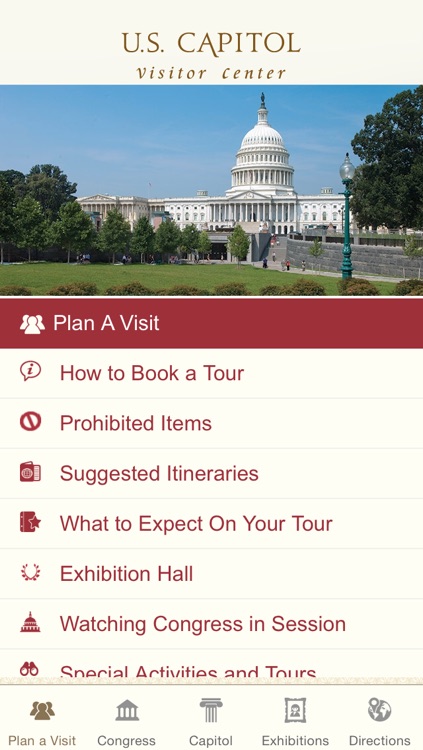 U.S. Capitol Visitor Guide