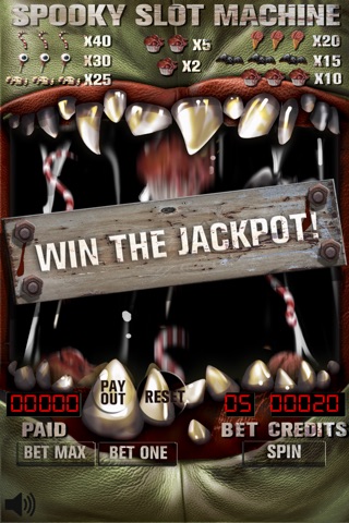 Spooky Slot Machine  FREE screenshot 3