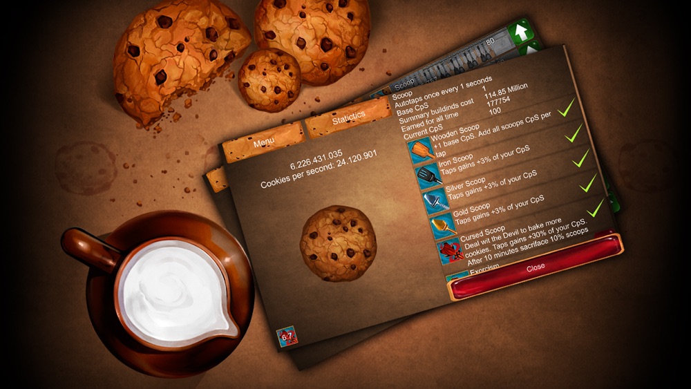 Tap the Cookie hack tool