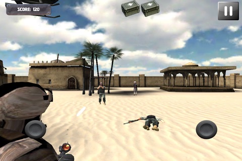 Desert Siege - Sands Of War Free screenshot 4