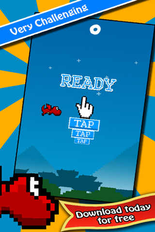 Vird The Flapping Dragon - 2 Player Flying Wings Game screenshot 4