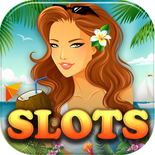 A Slots of Beach Paradise Vacation (777 Jackpot Casino Games) Free icon