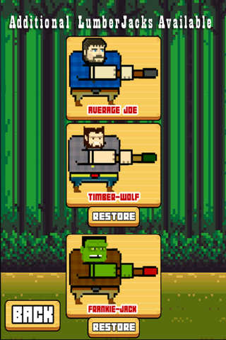 TIMBER the LumberJack Tree Chopping Man screenshot 2