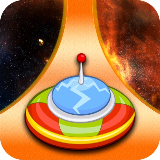 Keep the UFO in Space Line - Don't Step Outside iOS App