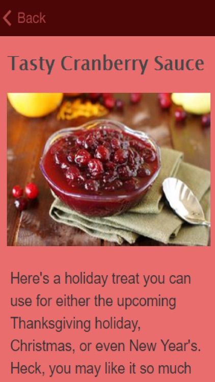 Cranberry Recipes